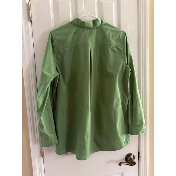 Fitzroy & Willa Green Button Down Shirt - Picture 2 of 3